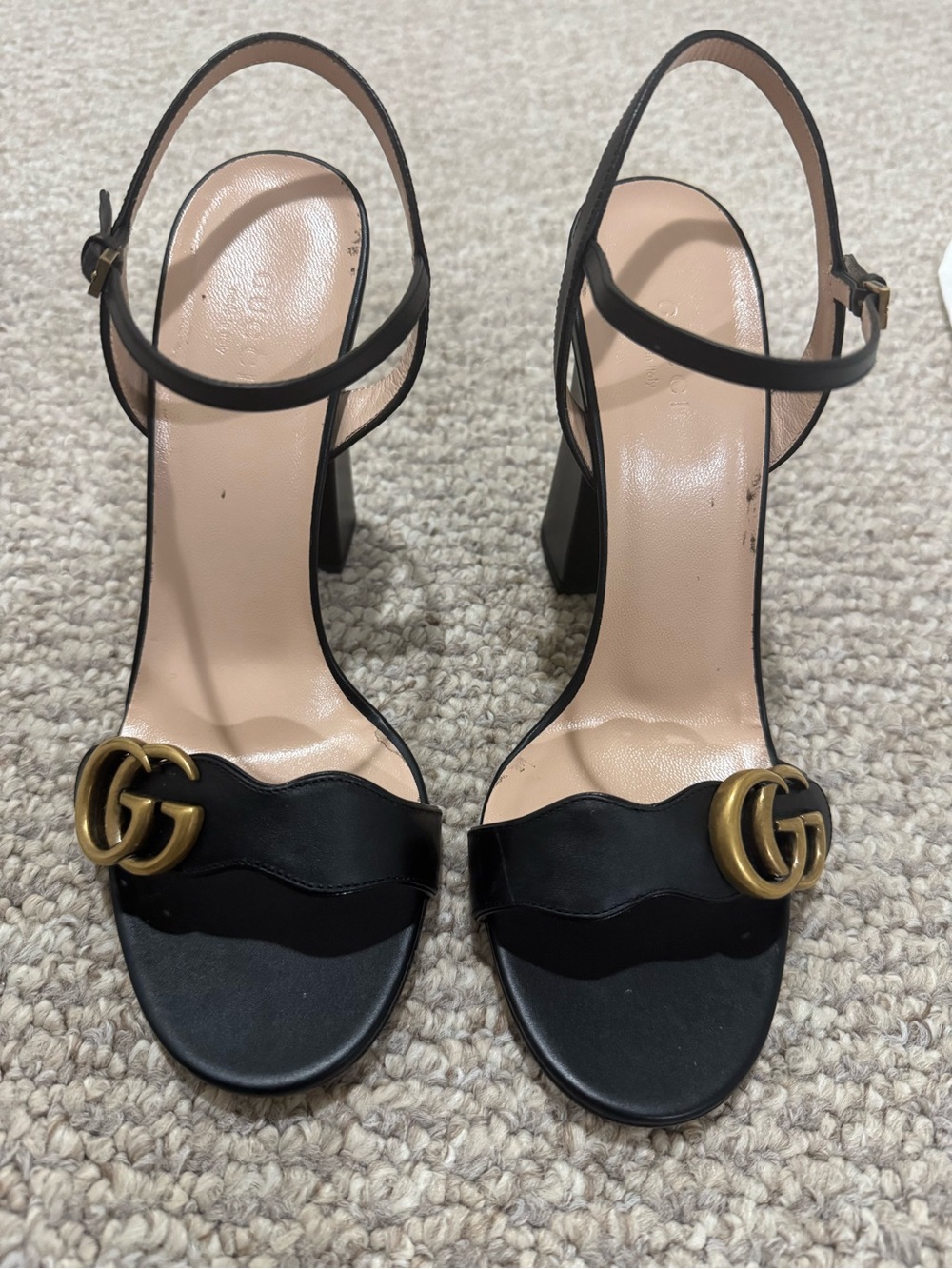 Gucci Marmont Double G Sandal